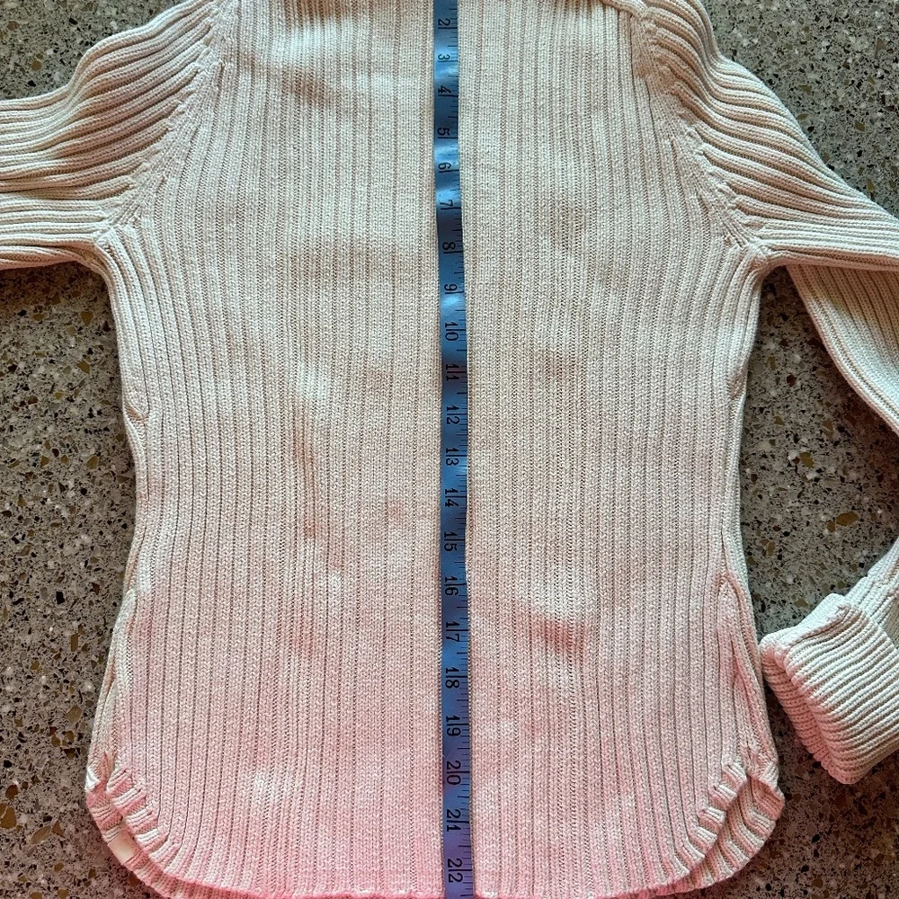 American Eagle Womens L 100% Cotton Turtleneck As Seen on Sydney Sweeney! - Picture 6 of 7